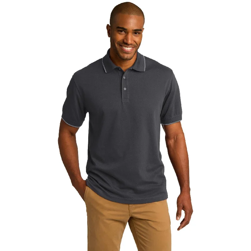 CLOSEOUT - Port Authority Rapid Dry Tipped Polo