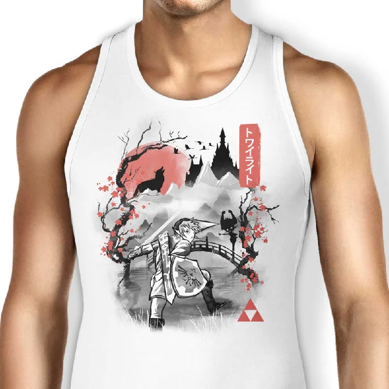 Twilight Sumi-e - Tank Top