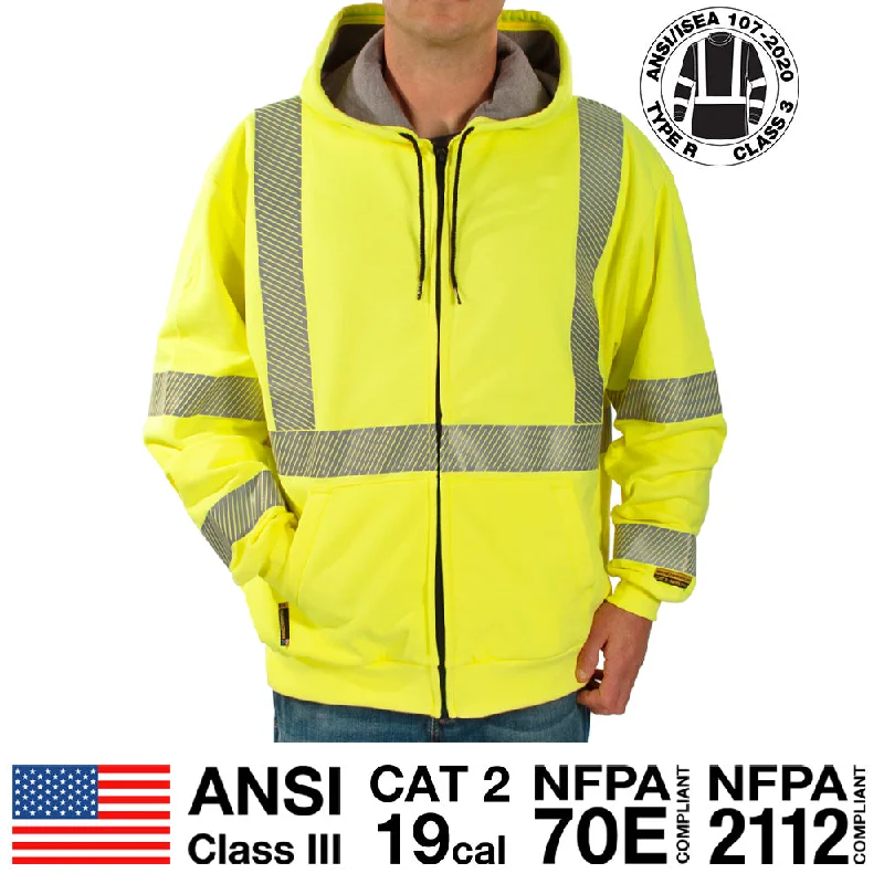 Amarillo Flame Resistant Hi-Vis Hoodie