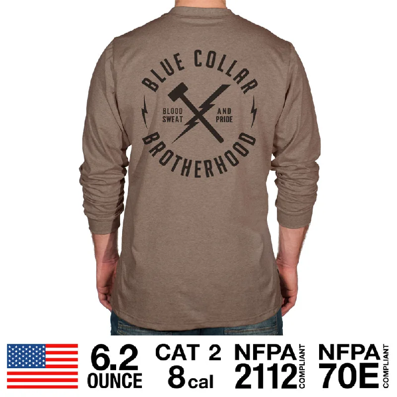 Blue Collar Brotherhood Flame Resistant Long Sleeve Shirt