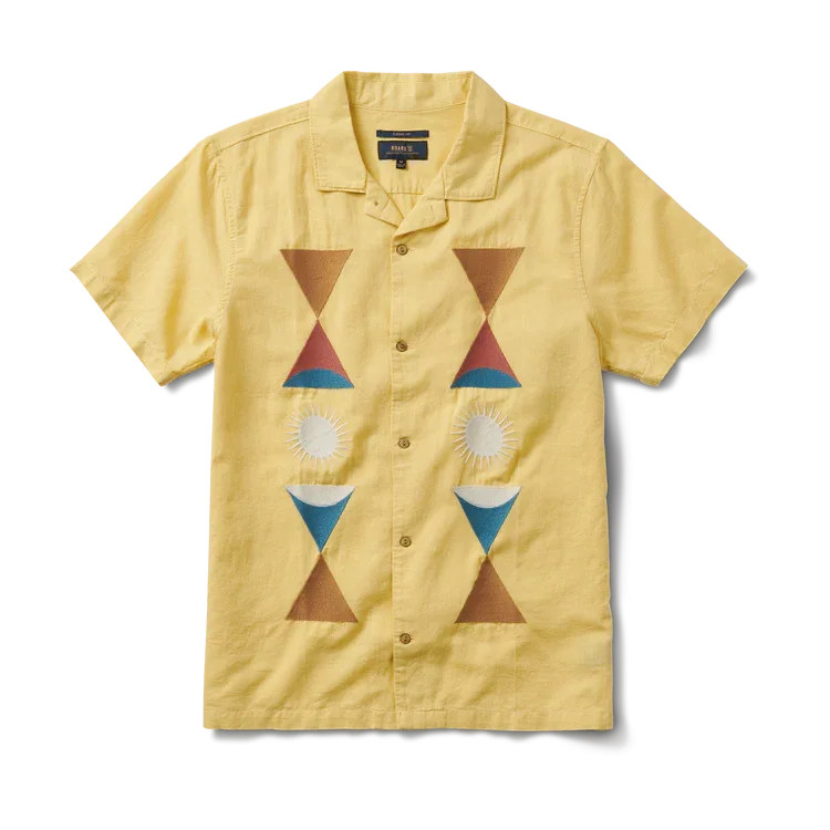 Gonzo Short Sleeve Button Up Shirt - Sunbeam