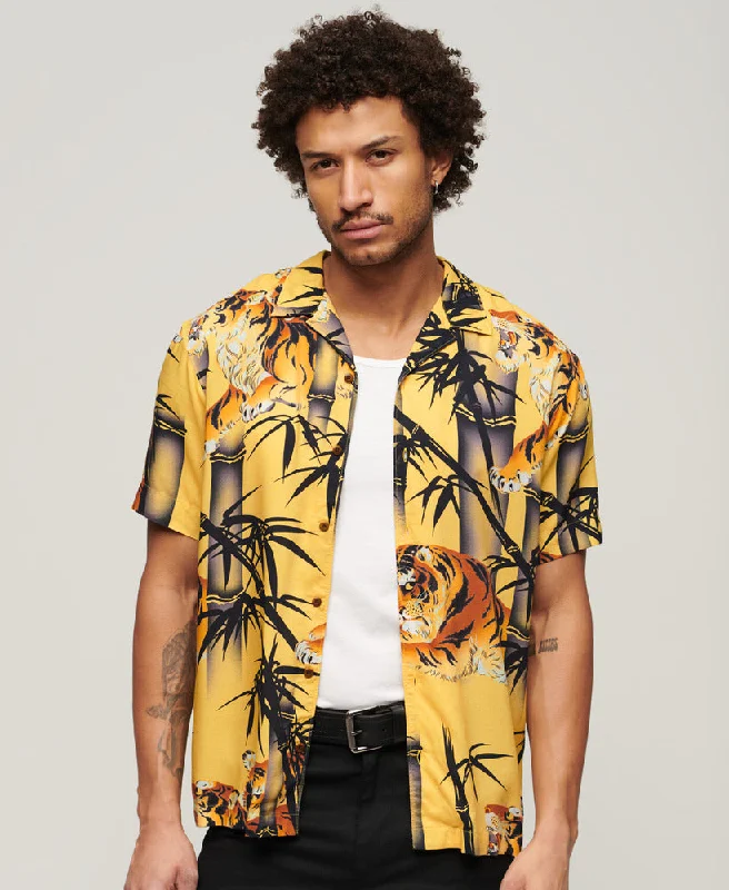 Hawaiian Resort Shirt | Tora Gold