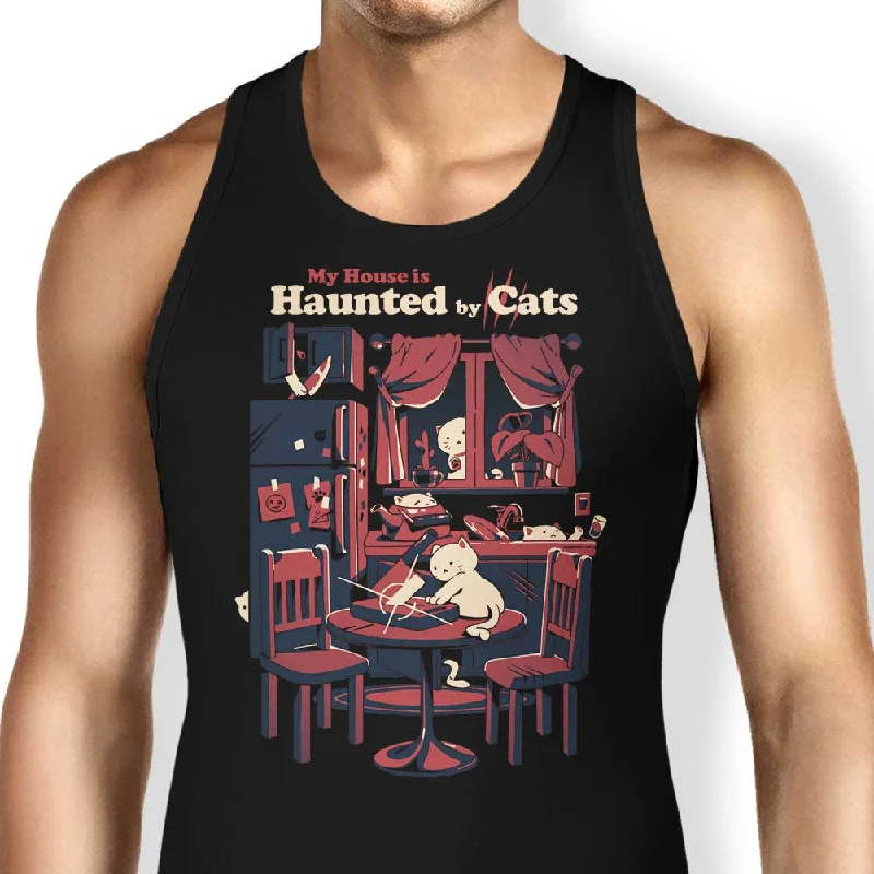 Haunted by Cats - Tank Top