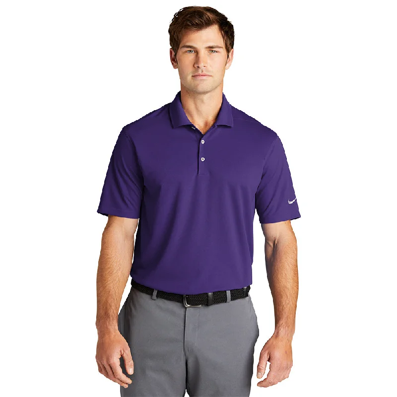 Nike NKDC1963 Dri-FIT Micro Pique 2.0 Polo - Court Purple