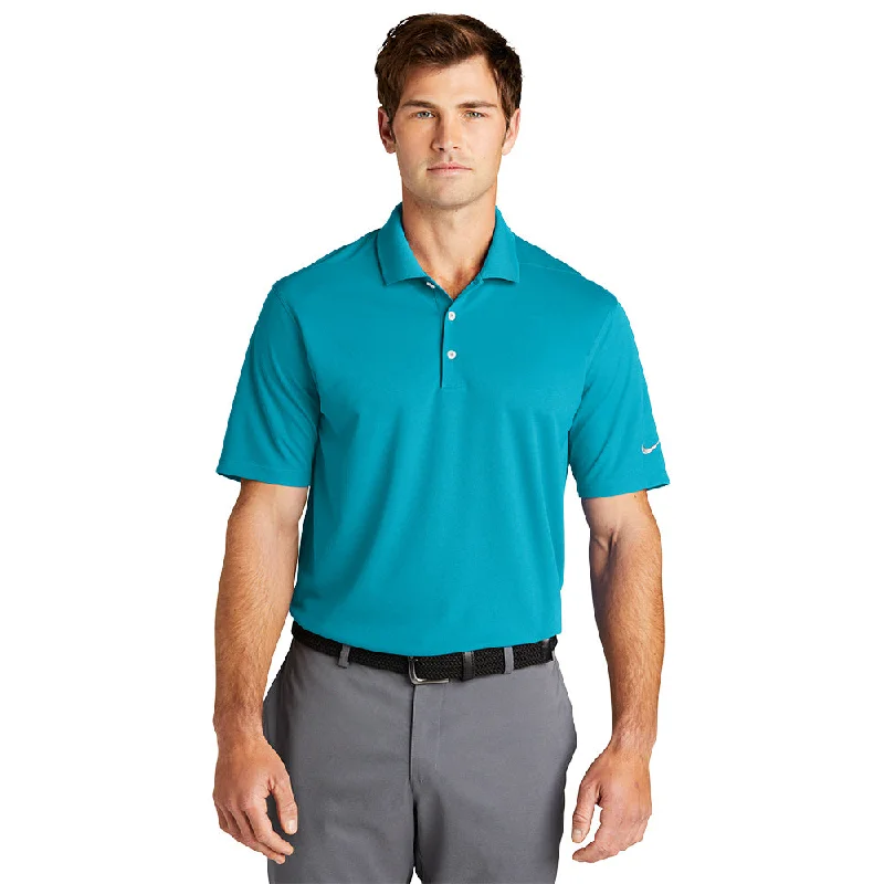 Nike NKDC1963 Dri-FIT Micro Pique 2.0 Polo - Tidal Blue