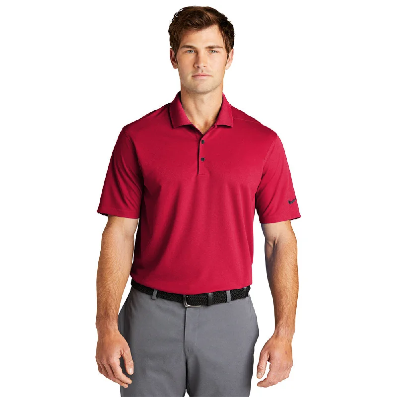 Nike NKDC1963 Dri-FIT Micro Pique 2.0 Polo - University Red