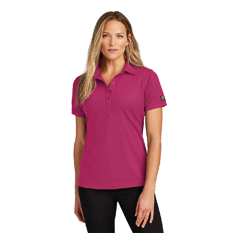 OGIO LOG101 Jewel Polo - Pink Crush