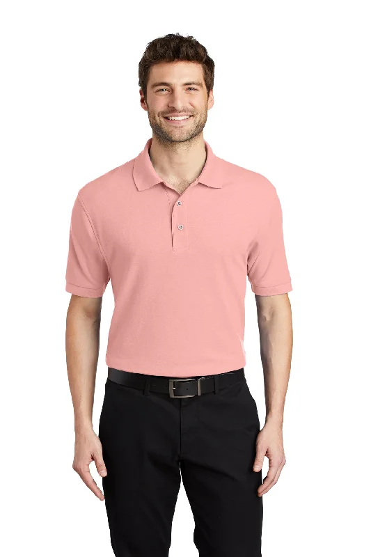 Port Authority K500 Silk Touch Polo - Light Pink