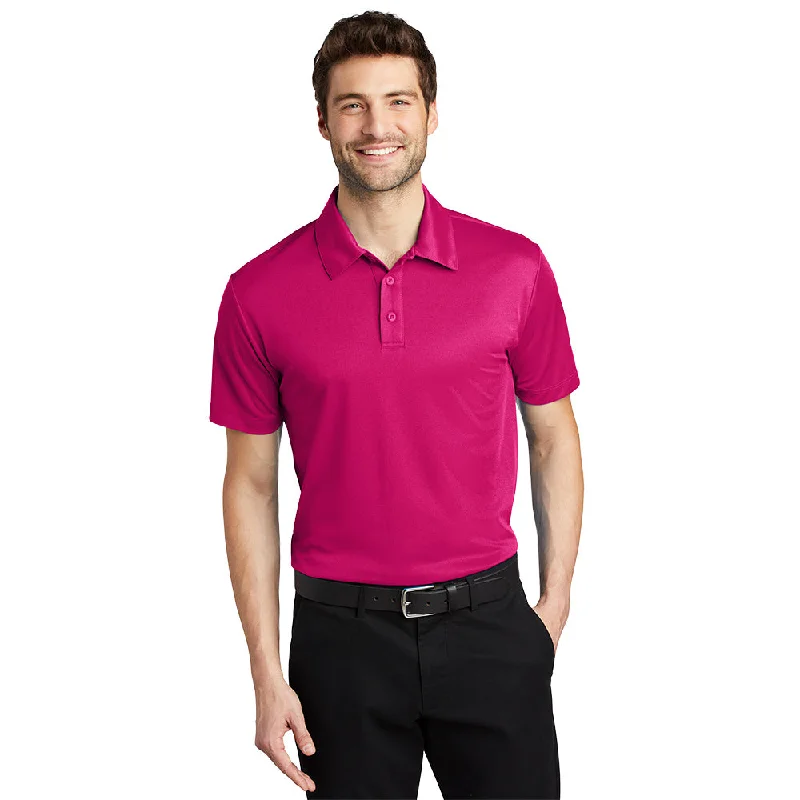 Port Authority K540 Silk Touch Performance Polo - Pink Raspberry