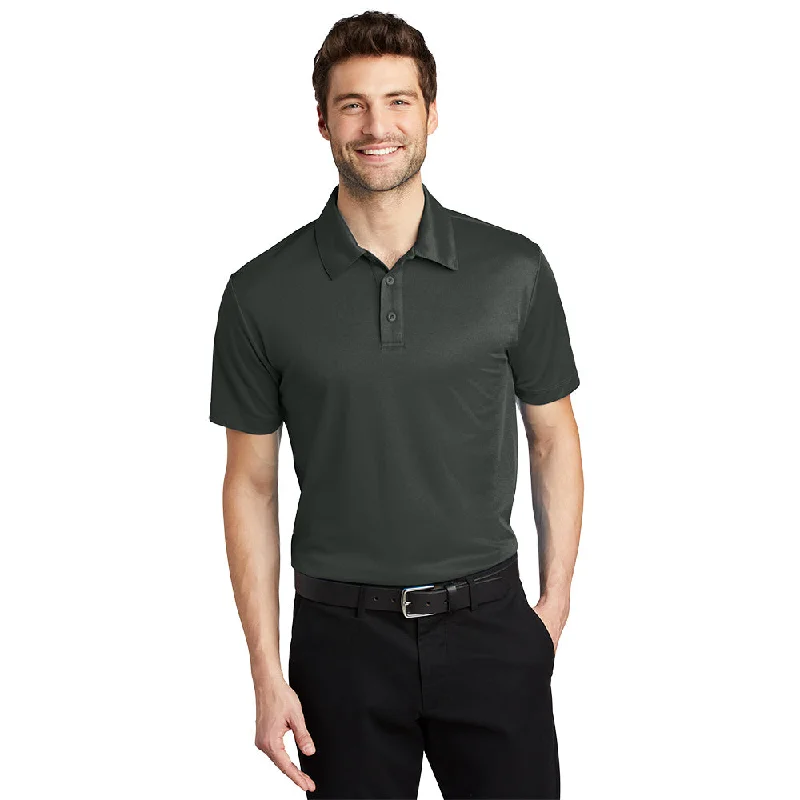 Port Authority K540 Silk Touch Performance Polo - Steel Grey