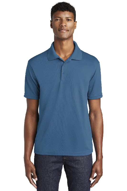 Sport-Tek ST640 PosiCharge RacerMesh Polo - Dawn Blue