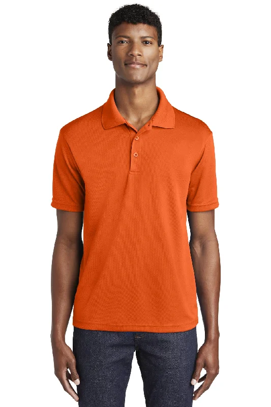 Sport-Tek ST640 PosiCharge RacerMesh Polo - Deep Orange