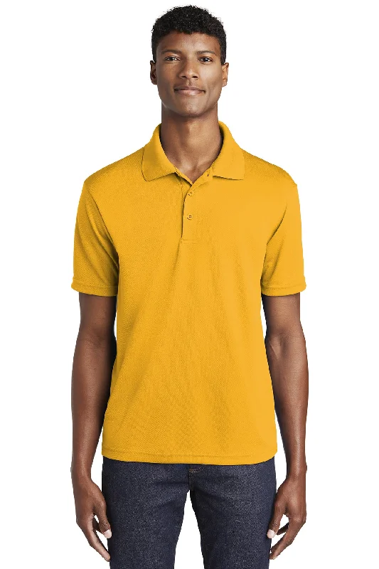 Sport-Tek ST640 PosiCharge RacerMesh Polo - Gold