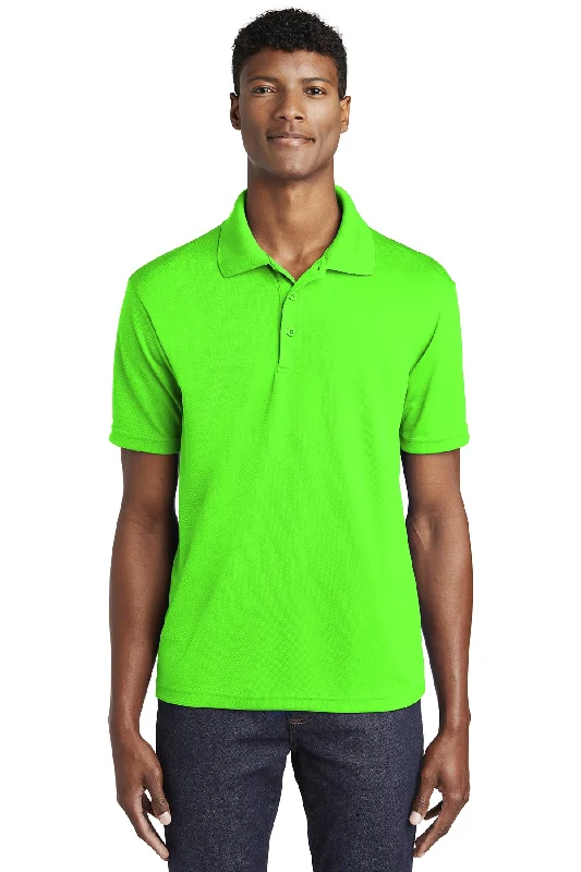 Sport-Tek ST640 PosiCharge RacerMesh Polo - Neon Green