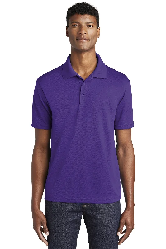 Sport-Tek ST640 PosiCharge RacerMesh Polo - Purple