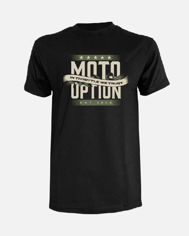 MotoOption Mens Hero Tee - Black