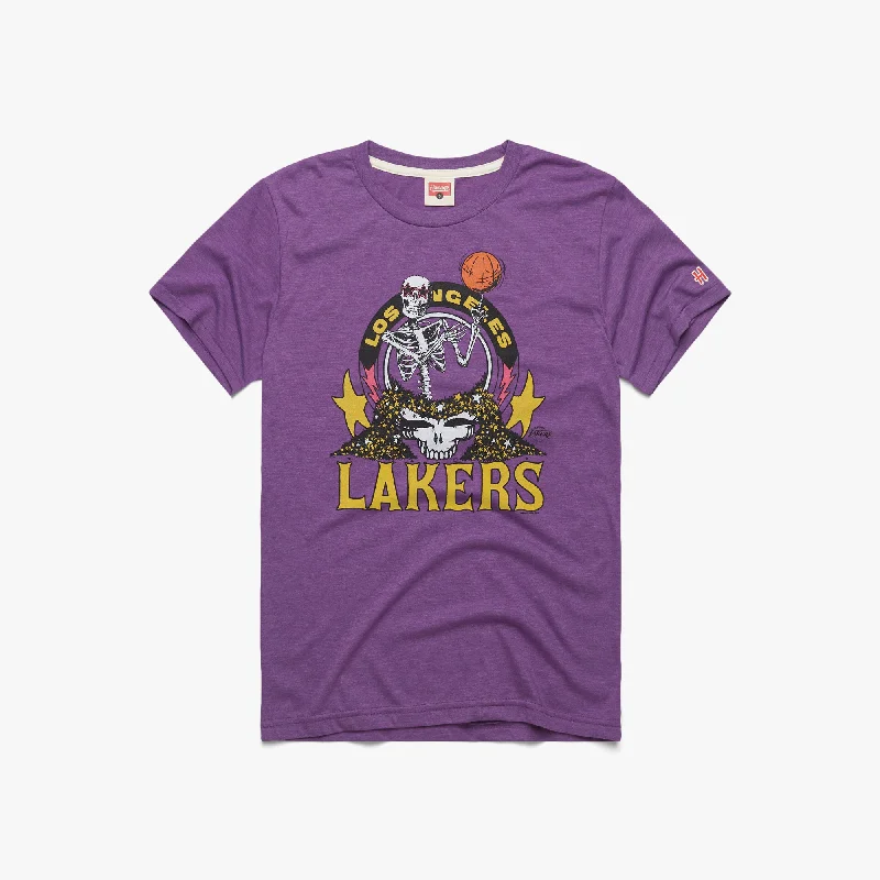 NBA x Grateful Dead x Lakers Skull