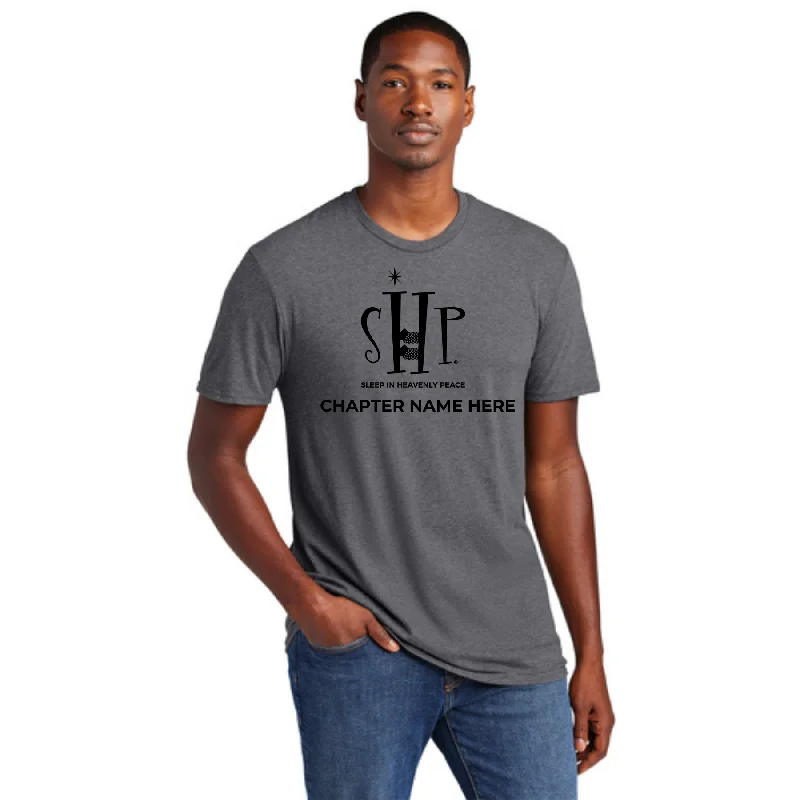 Official Staff T-Shirt (TALL) with Chapter Name (Heather Grey)