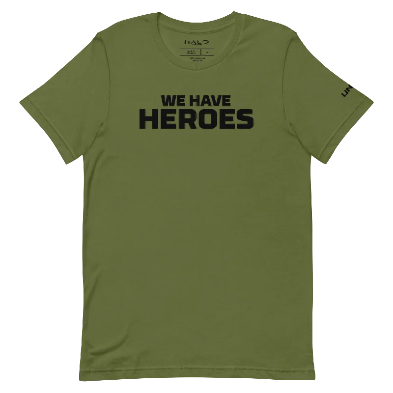 UNSC Issued We Have Heroes T-shirt