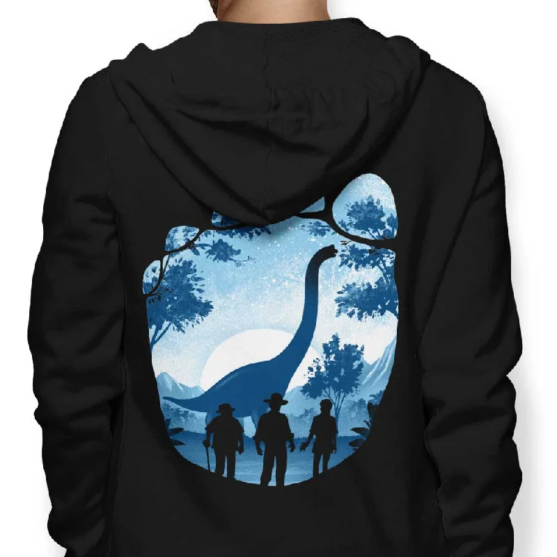 Brachiosaurus Footprint - Hoodie