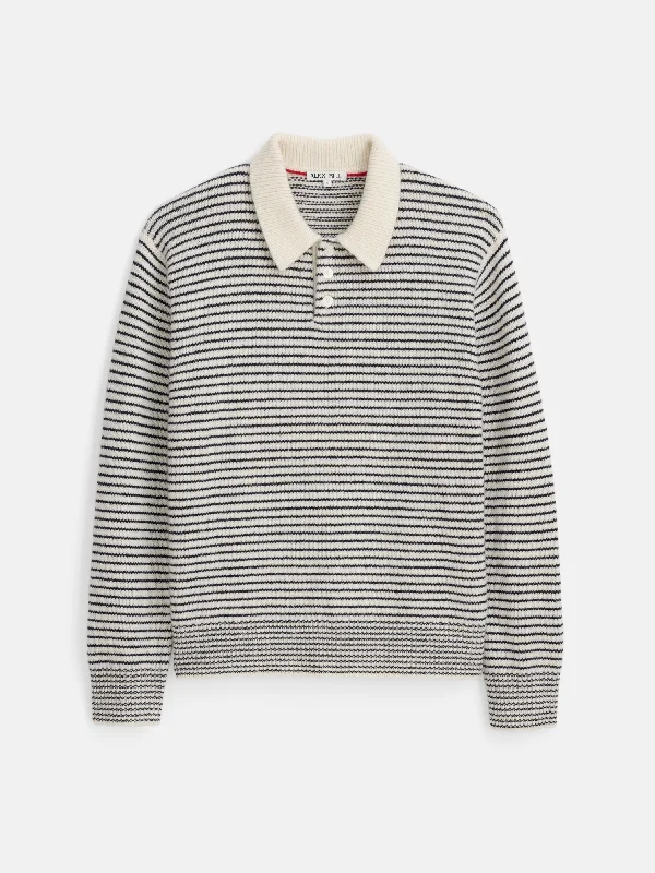 Carl Polo Sweater In Stripe