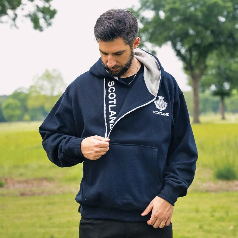 Scotland Half Zip Hoodie