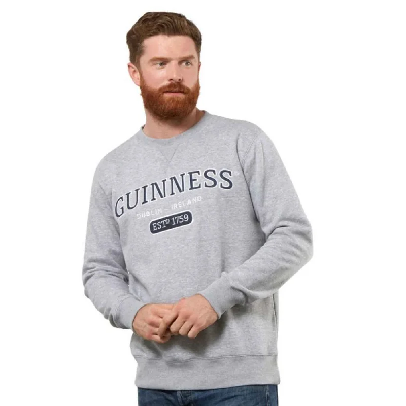 Guinness Grey Crew Neck Sweatshirt