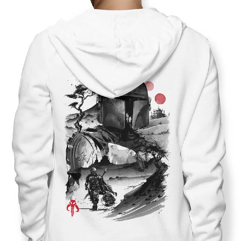 Desert Hunter Sumi-e - Hoodie