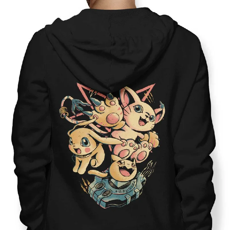 Digital Cat Evolution - Hoodie