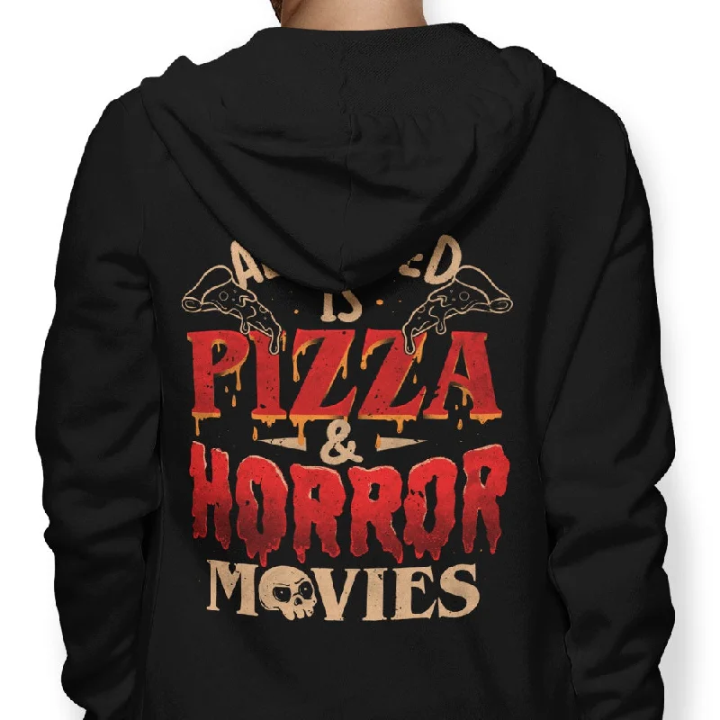 Pizza and Horror - Hoodie