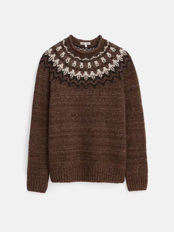 Fair Isle Rollneck Sweater