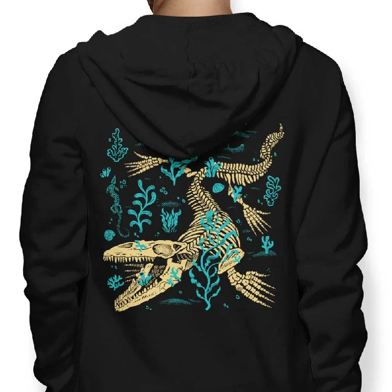 Mosasaurus Fossils - Hoodie