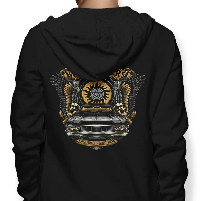 Hunting Things Emblem - Hoodie