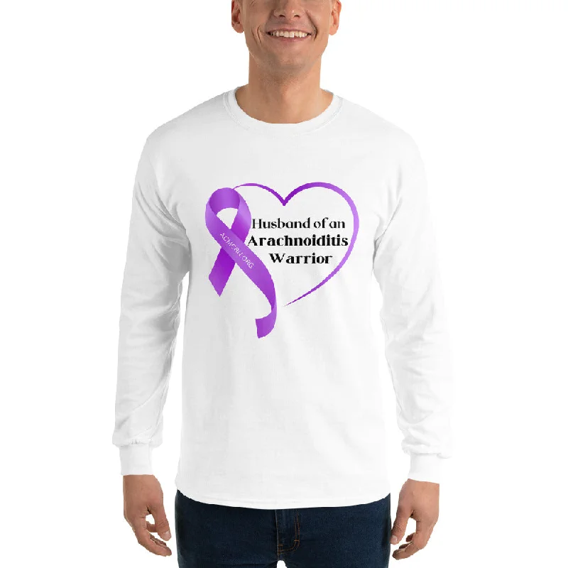 Husband of an Arachnoiditis Warrior Unisex Long Sleeve Tee