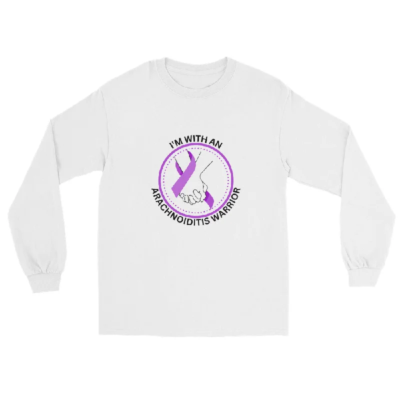 I'm with an Arachnoiditis Warrior Long Sleeve Shirt