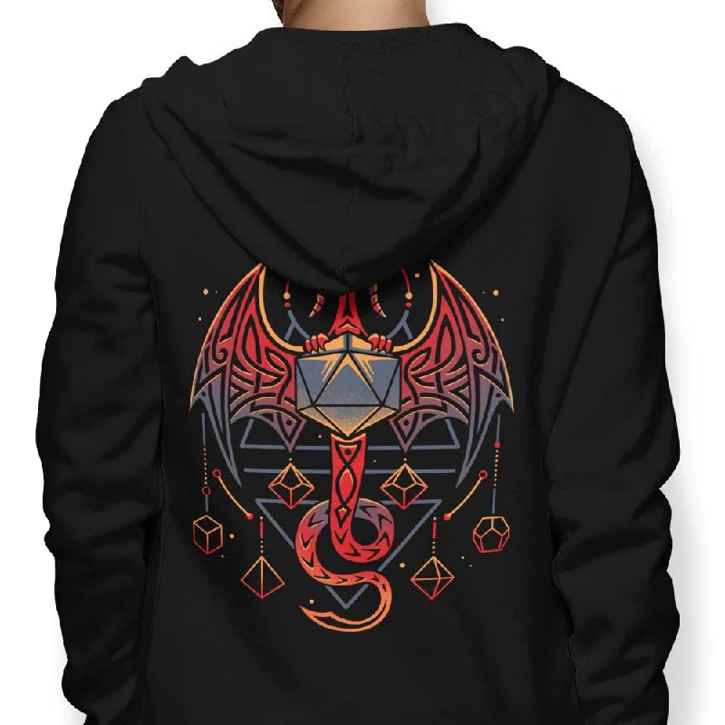 Celtic Dragon Dice - Hoodie