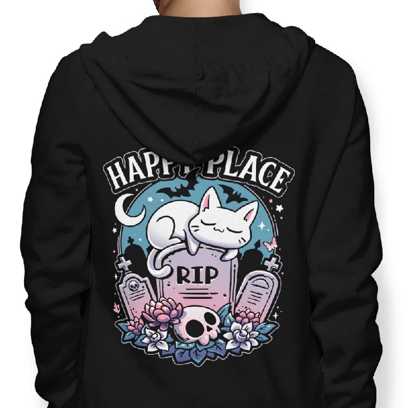 Cemetery Cat Nap - Hoodie