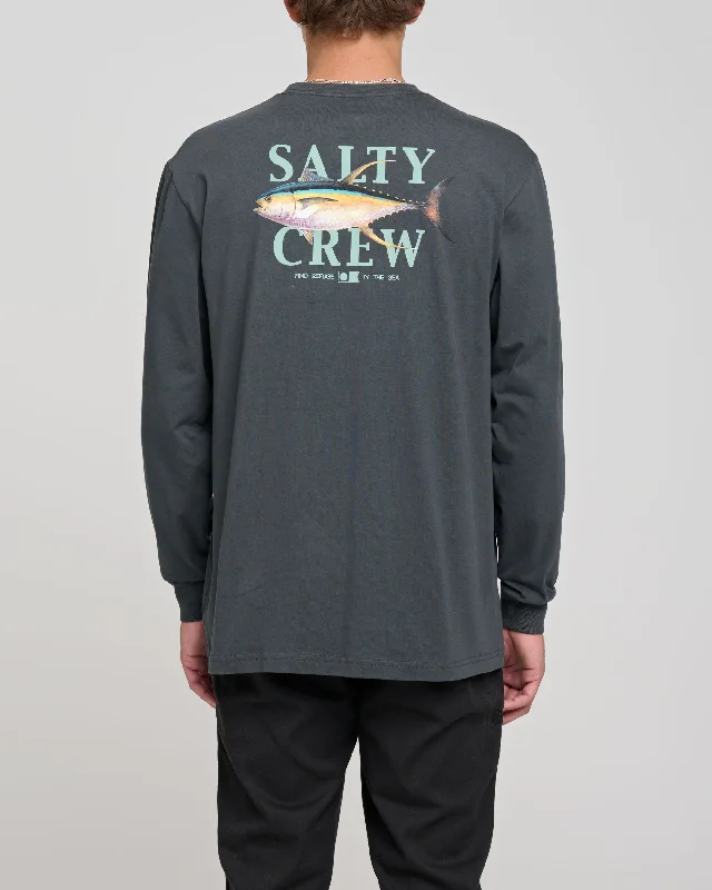 Yellowfin Standard LS Tee - Coal